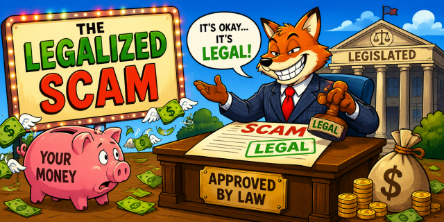 The Legalized Scam